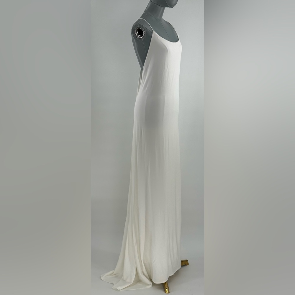 🆕 RAT & BOA 🧿 NWOT Amora Back Draped Jersey Dress, White - Sz XS - Picture 10 of 15